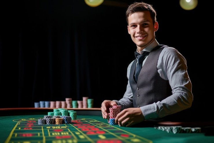 giat4d game library interface showing football, live dealer, slots, and esports categories